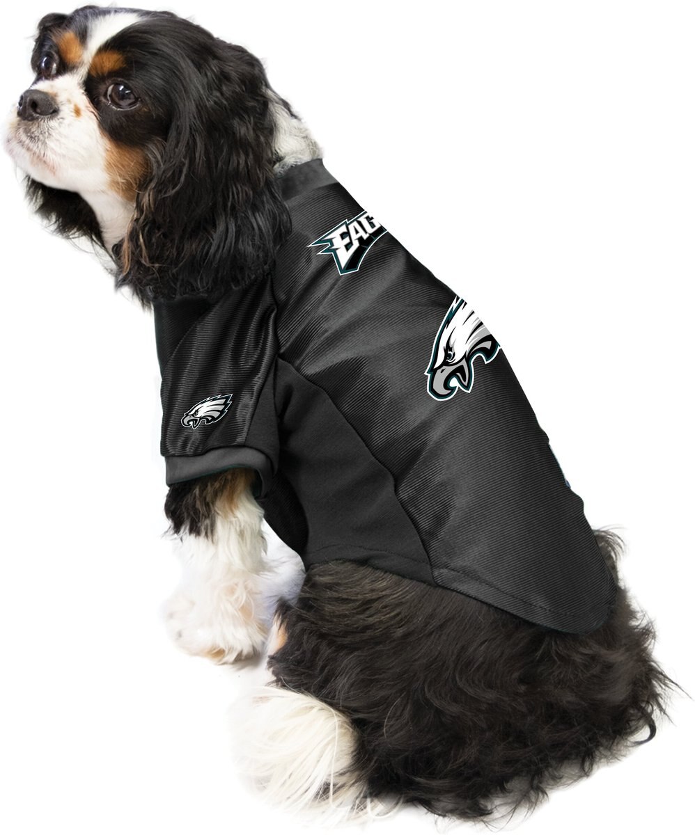 Littlearth NFL Stretch Dog and Cat Jersey， Philadelphia Eagles