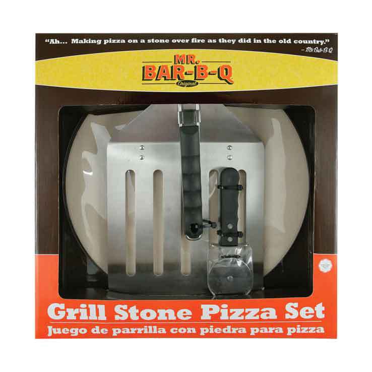 Mr BBQ Grill Stone Pizza Set