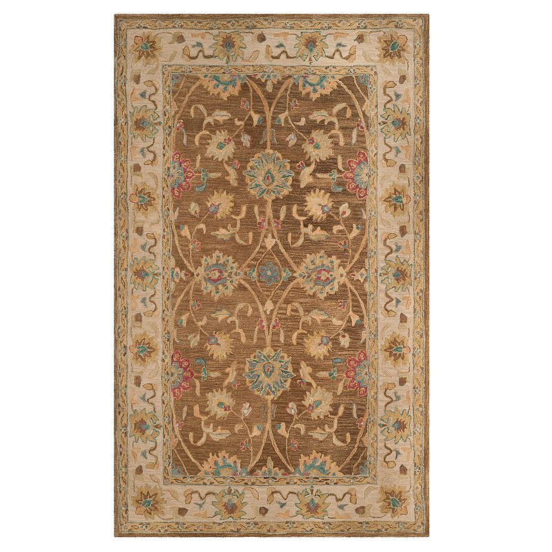 Safavieh Anatolia Robyn Framed Floral Wool Rug