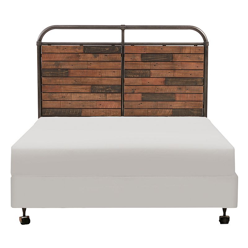 INK+IVY Renu Rustic Industrial Queen Headboard