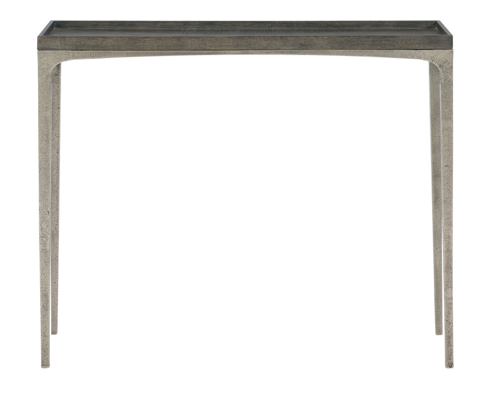 Bernhardt Linea Sofa Table   Industrial   Console Tables   by HedgeApple  Houzz