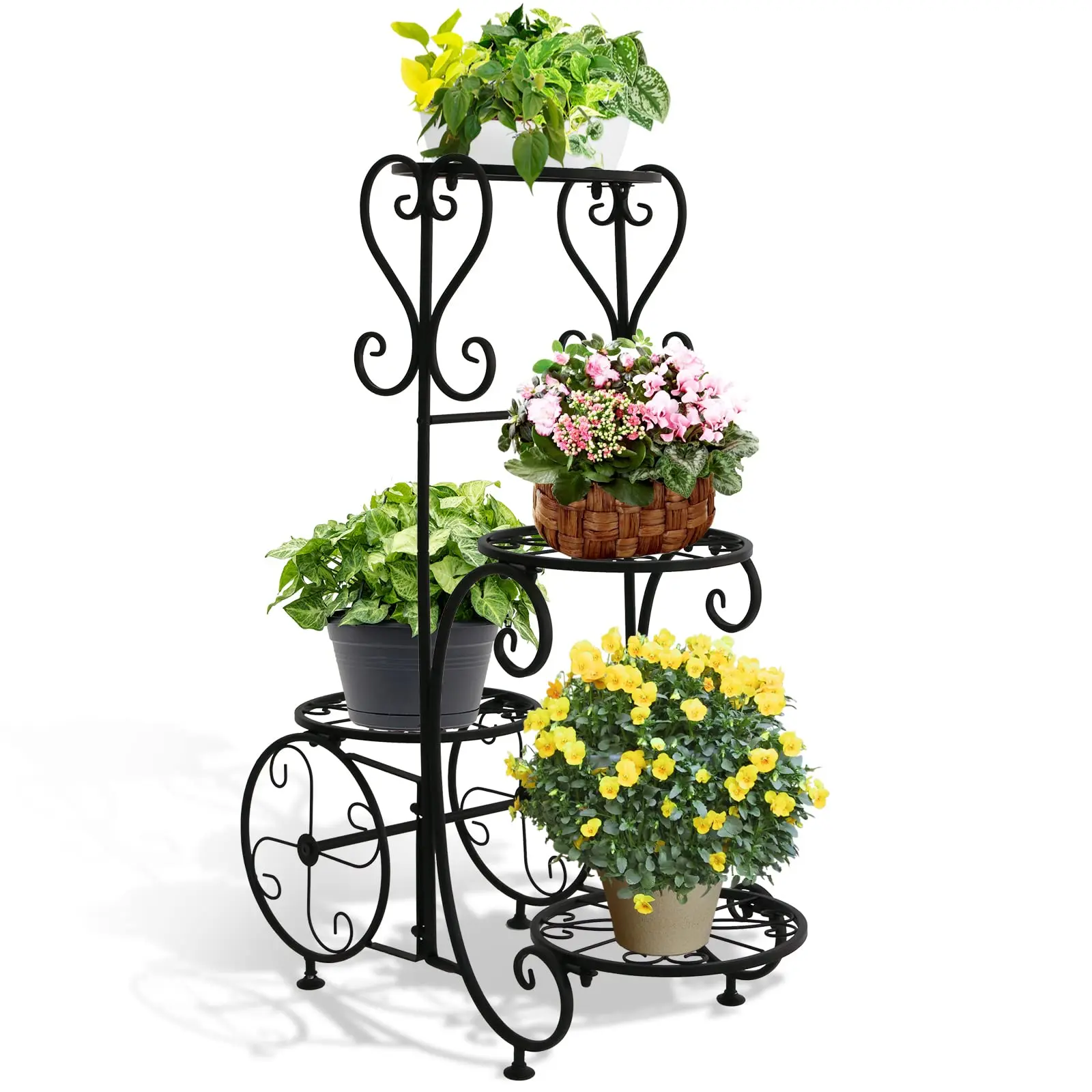 High Quality Metal Wire flower pot Stand customize finished for Home   Garden Decoration at Cheap Price from India