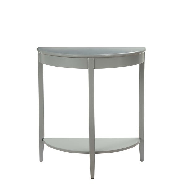 Half Moon Console Table， Entryway Table with Entryway， Hallway， Living Room， Foyer， Office