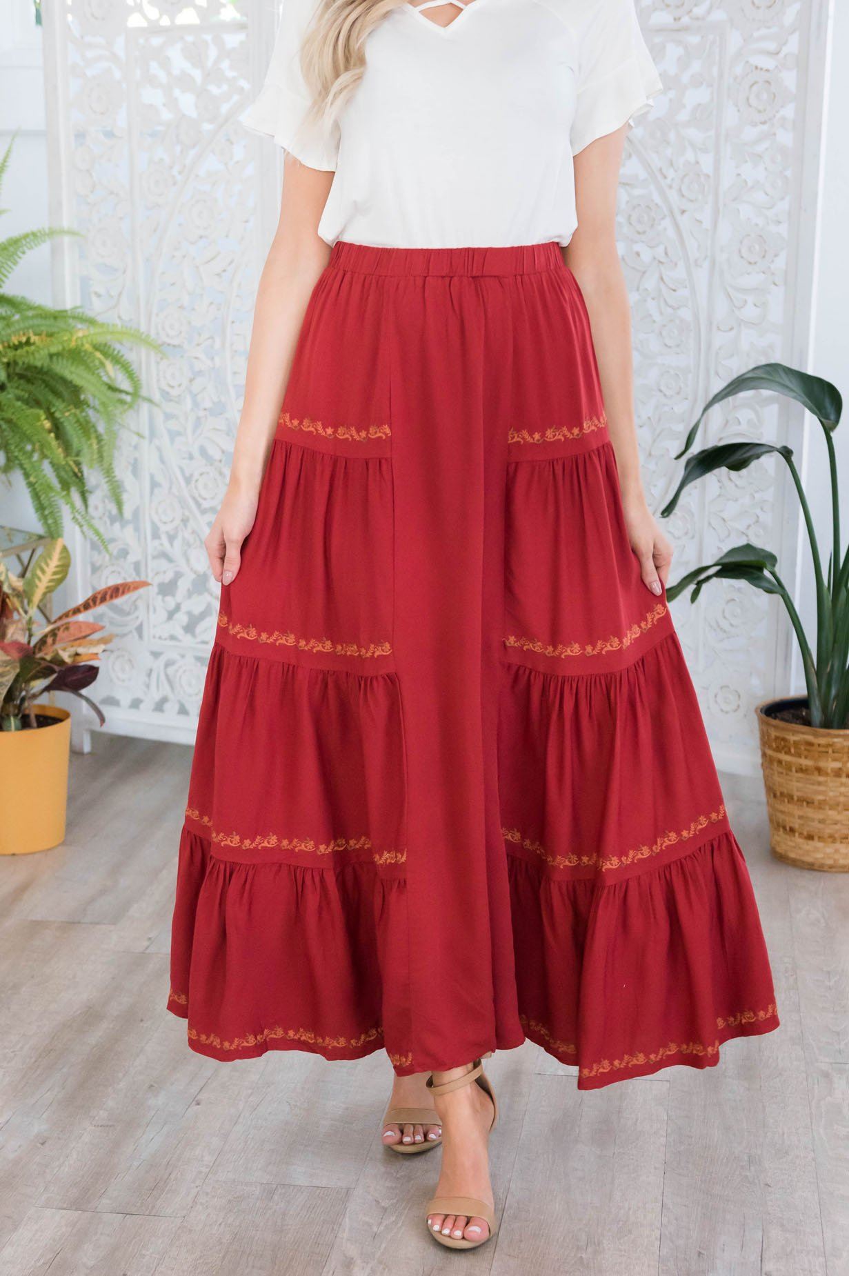 Perfect Day Modest Maxi Skirt