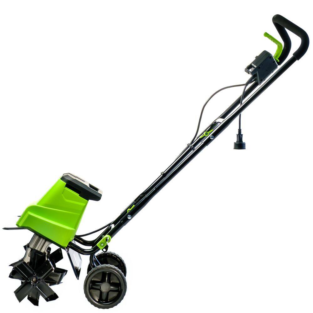 EARTHWISE POWER TOOLS BY ALM 12 in. 9 Amp Electric Garden Tiller Cultivator TC70090EW