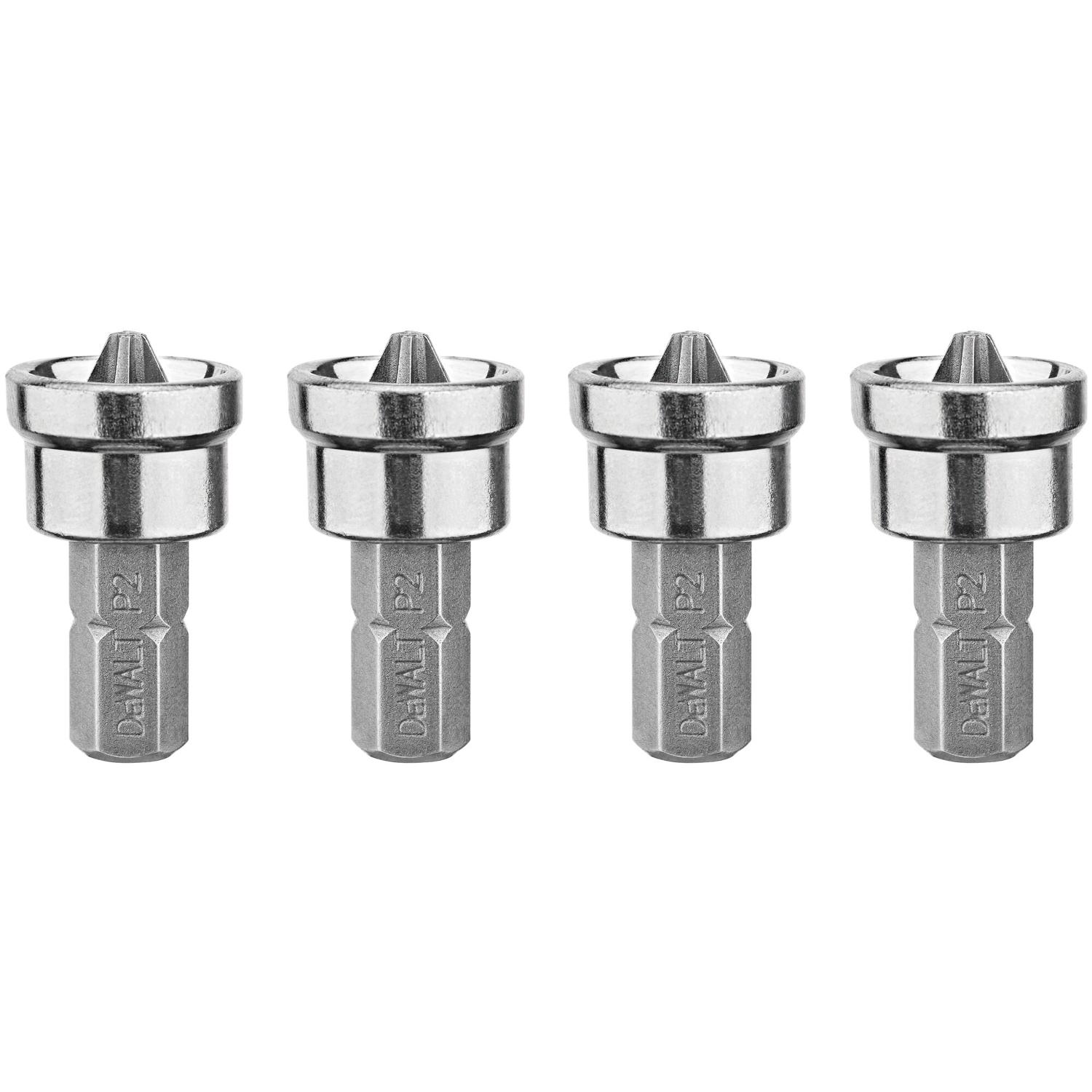 DW Max Fit Phillips 1 in. L Drywall Screw Setter Steel 4 pk