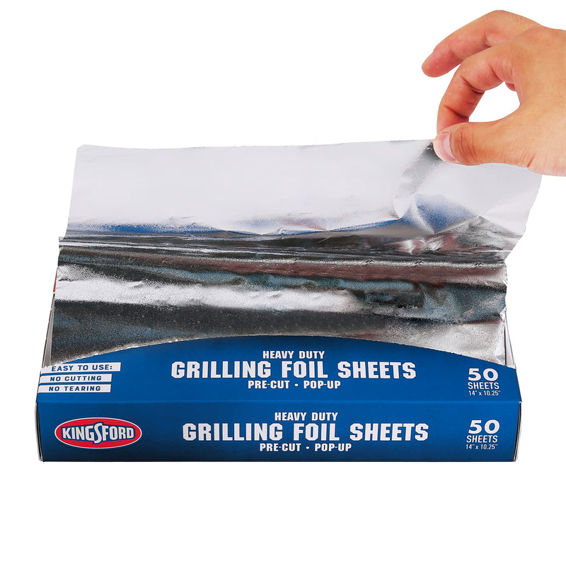 GRILL FOIL SHEET HD 50PK