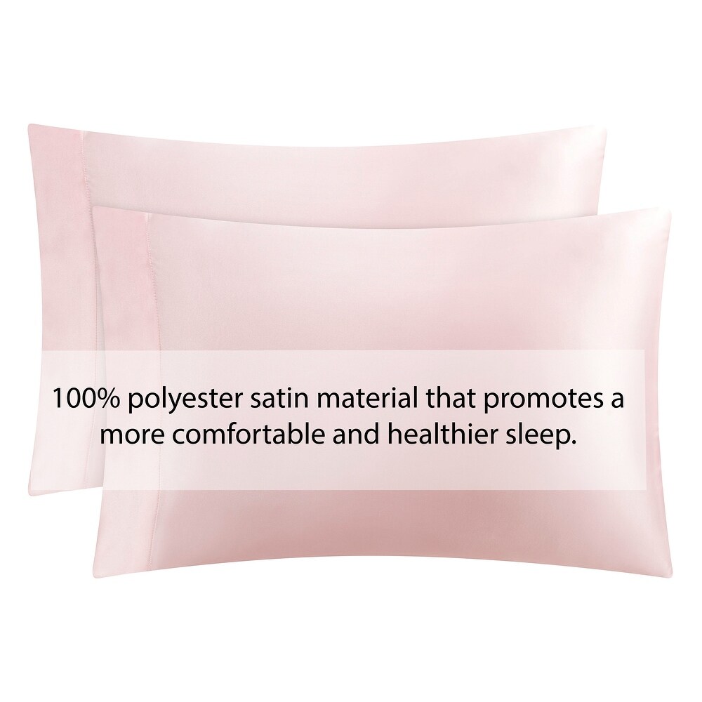 Juicy Couture Silky Satin Sheet Set