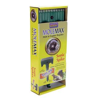 Exhart MOLEMAX Solar Mole Spike Electronic Repellent 90077