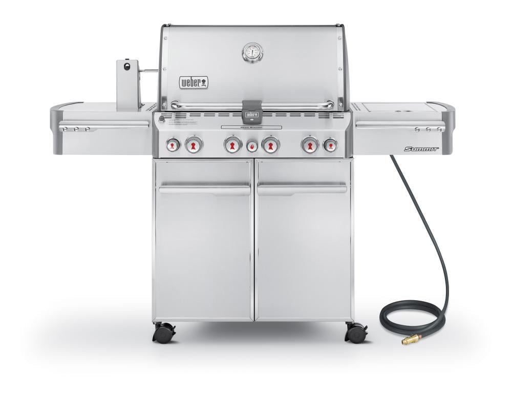 Weber 7270001 Summit® S-470™ Natural Gas Grill - Stainless Steel