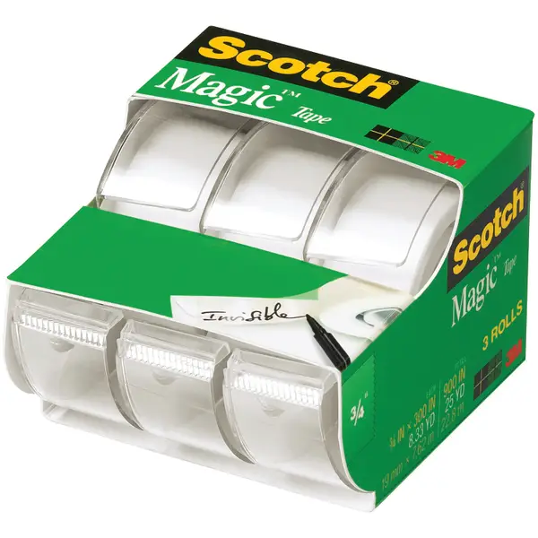 Scotch 3-Pack Magic 3/4