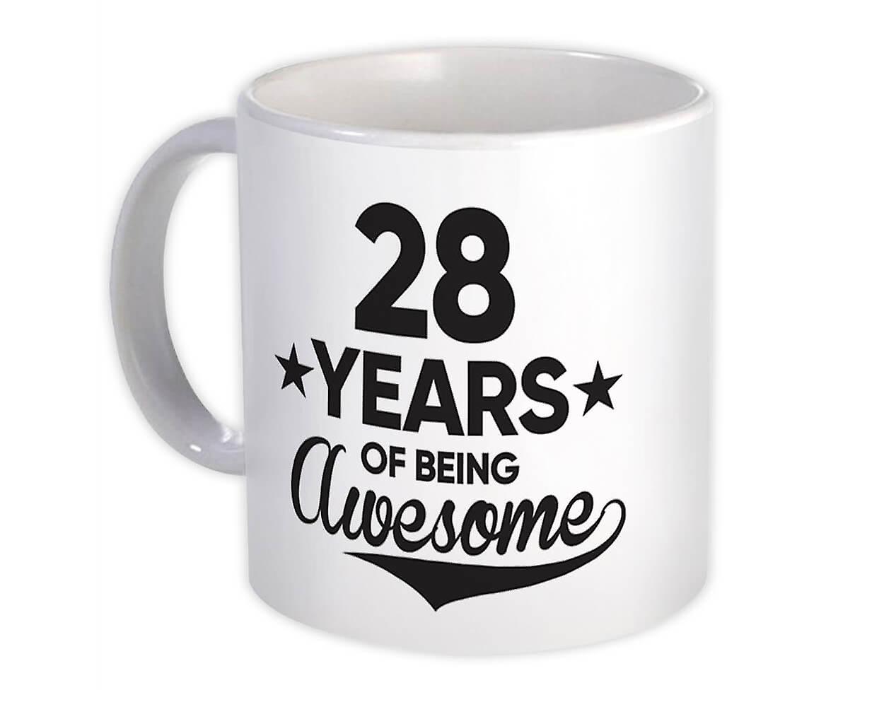 Gift Mug: 28 Years of Being Awesome 28th