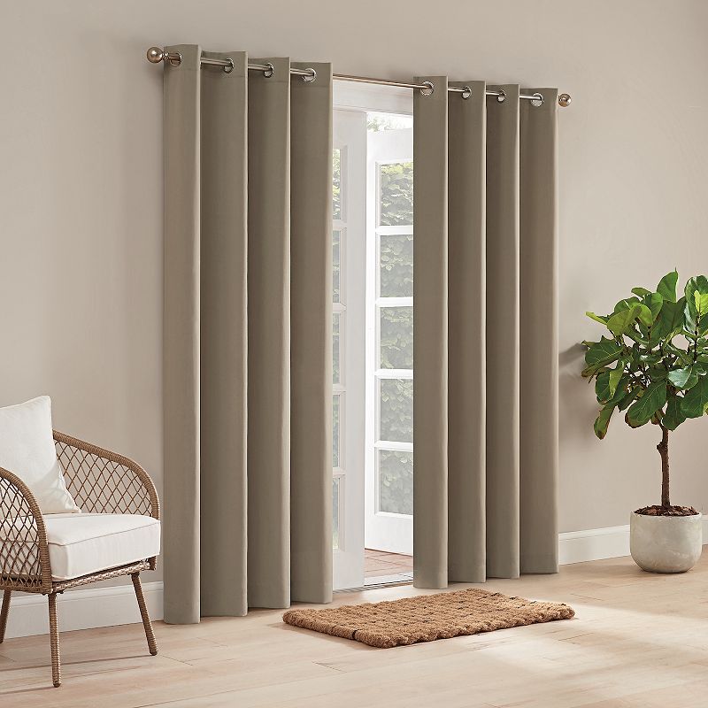 Waverly Hampton Indoor/Outdoor Solid Window Curtain