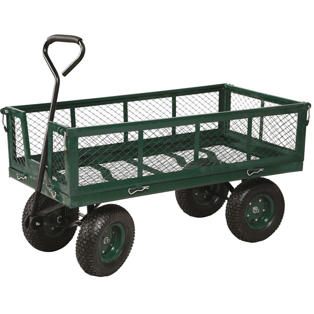 Metal Nursery Wagon with Folding Sides