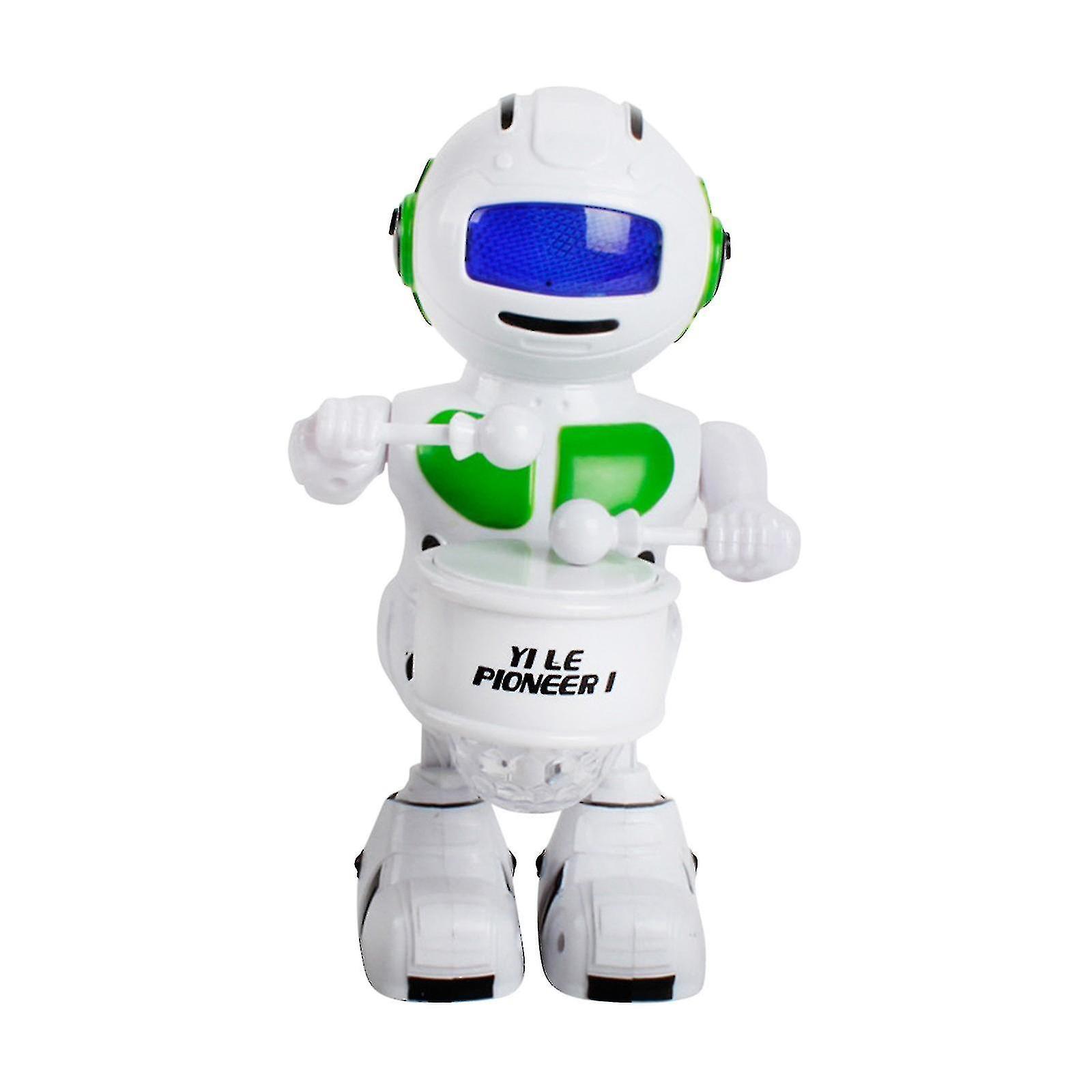 Automatic Electric Dance Robot Toy Led Light Music Dance Robot Atmosphere Light  Gift