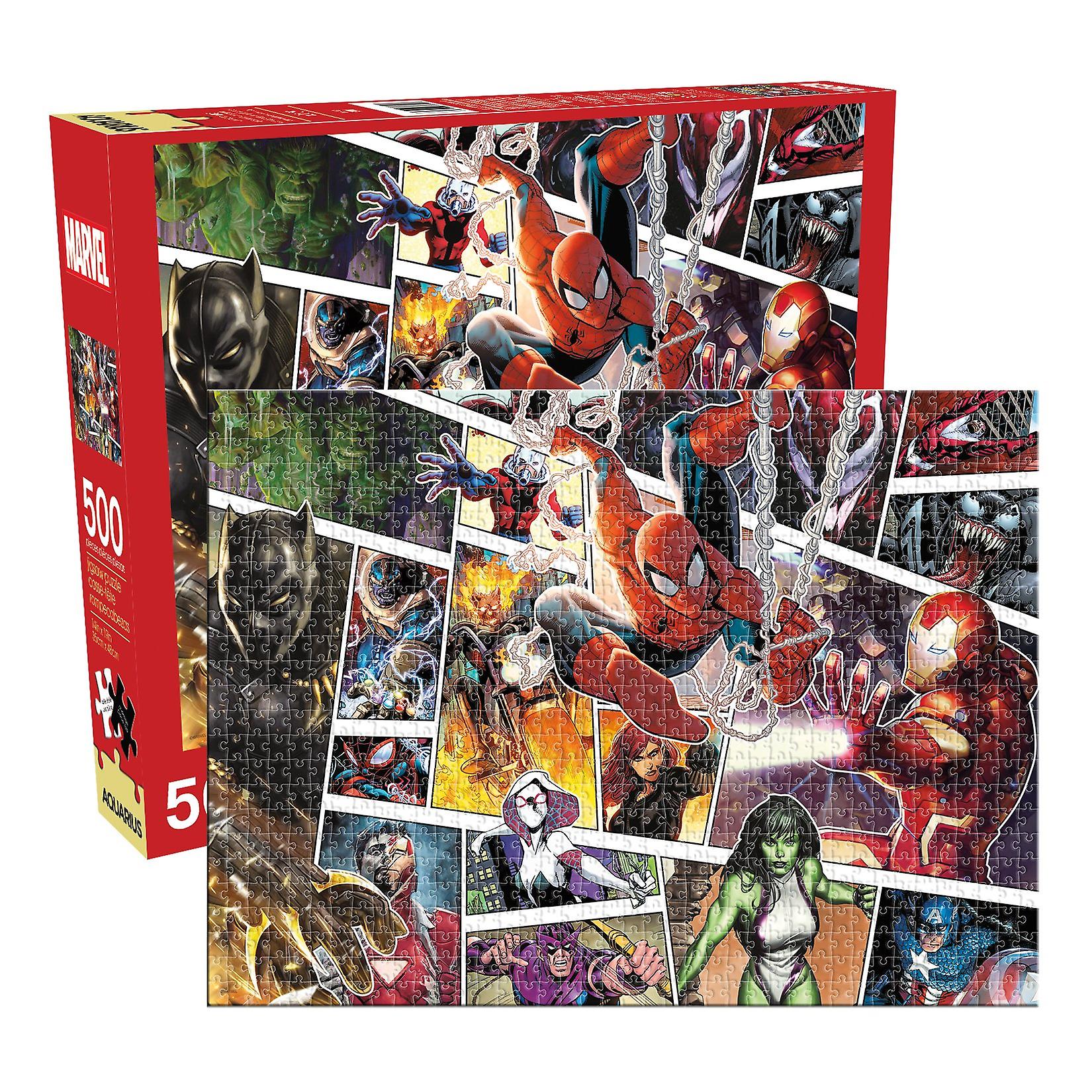 Marvel - panels 500pc puzzle