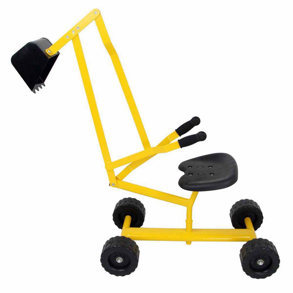 HONEY JOY Sand Digger Heavy Duty Digging Scooper Kid Ride-on Digging Excavator for Sand Toy TOPB001525