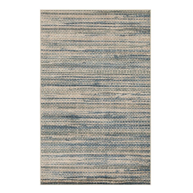 Superior Striped Pastel Indoor Area Rug