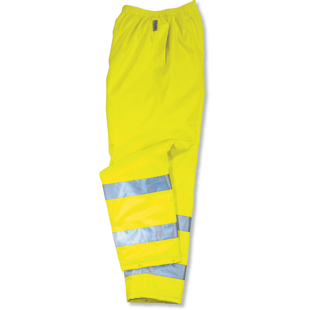 GloWear 8925 Class E Lime Hi-Vis Thermal Pants - 4X