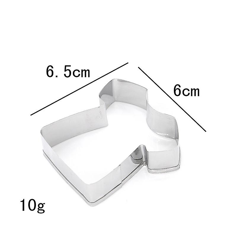 Stainless Steel T-shirt Shape Cutting Mold - 1pc