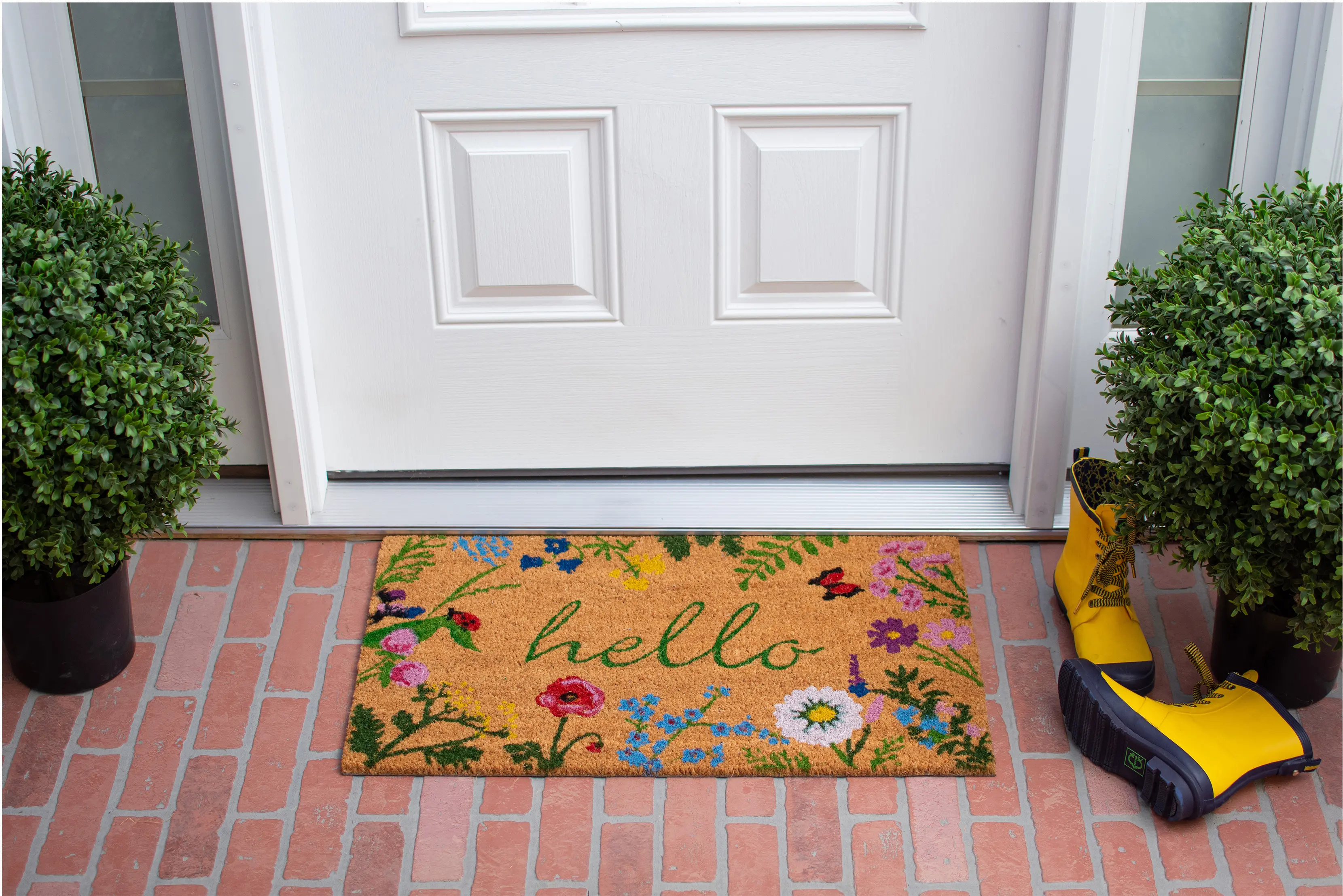 Hello Spring Doormat