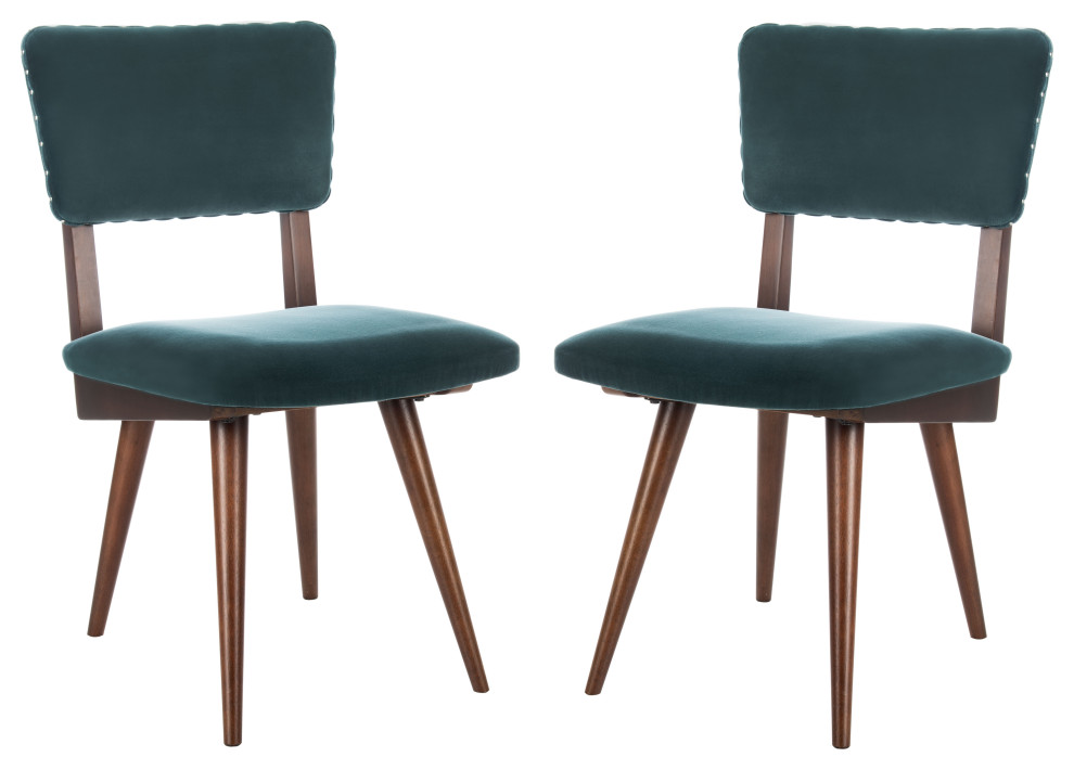 Safavieh Couture Aurora Dining Chair  Set of 2   Midcentury   Dining Chairs   by Safavieh  Houzz