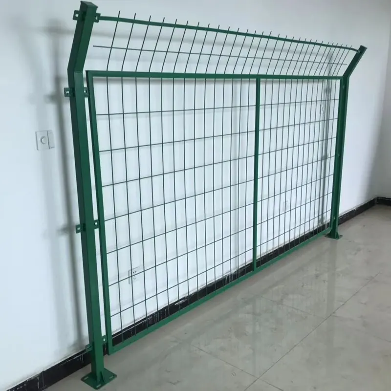 Factory Customized metal galvanized 3d wire mesh fence panels for custom garden home 3d curved fence Pvc coated 3D fence