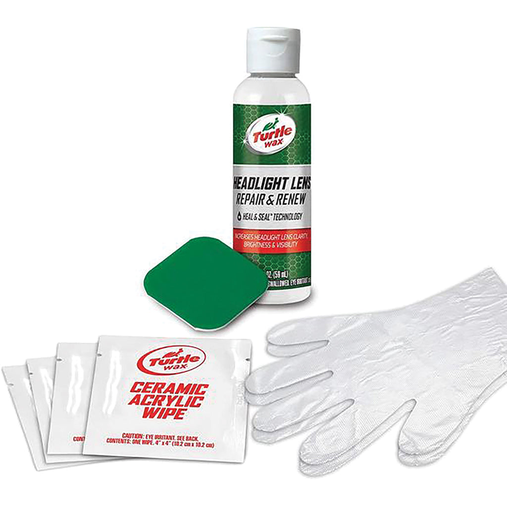 Turtle Wax Headlight Lens Restore Kit， Restores and Protects