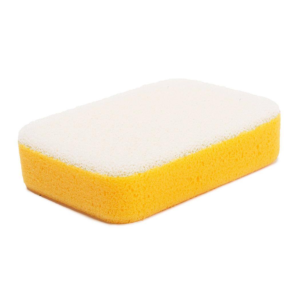 XL Tile Sponge with Scrubber Tile Sponge with Reticulated Foam (50-Pack) SP-XLSCRUB-CS