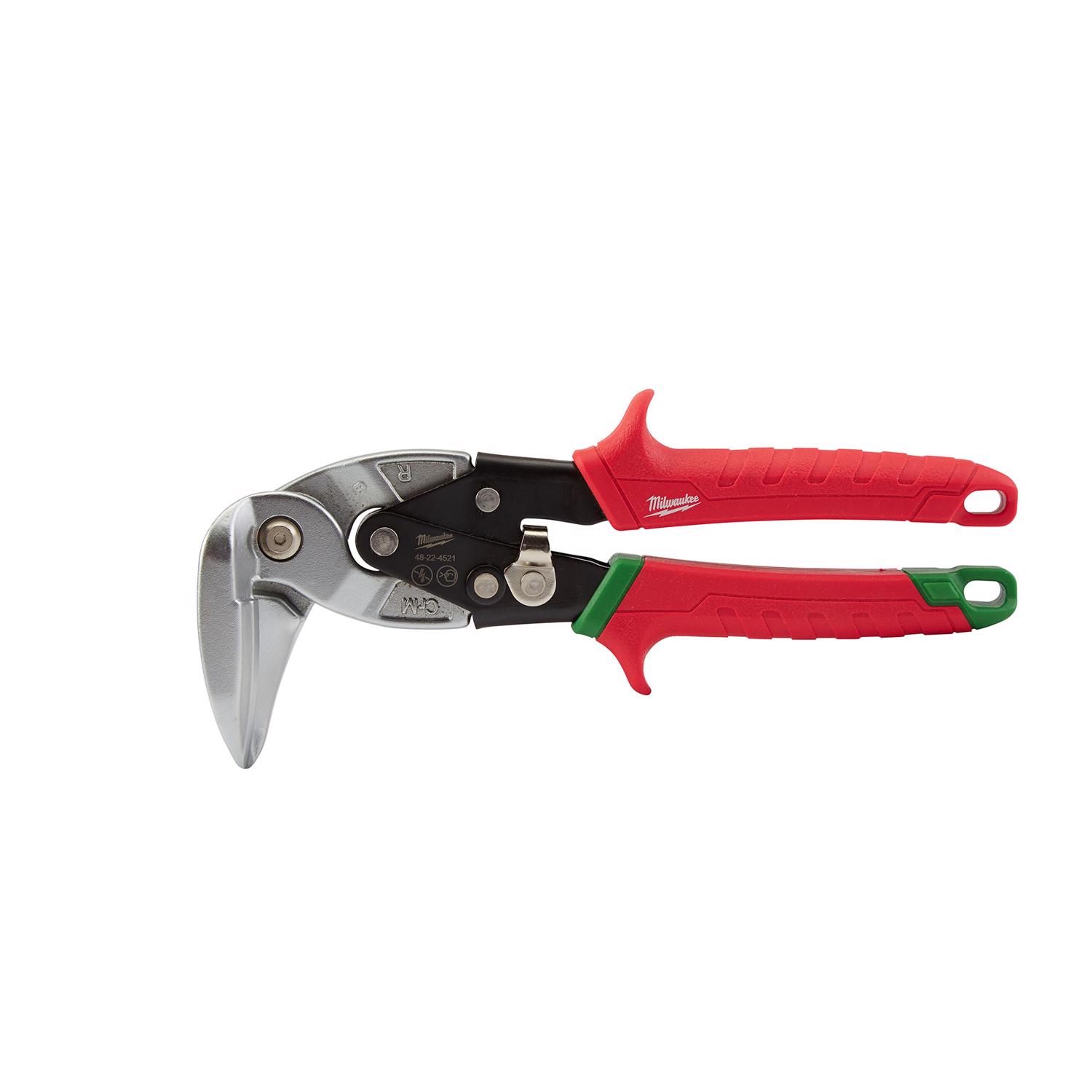 MW 9 in. Steel Right Cut Aviation Snips 22 Ga. 1 pk