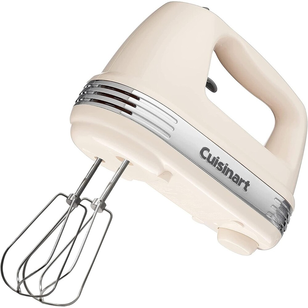 Cuisinart HM 90SCRM Power Advantage Plus 9 Speed Handheld Mixer with Storage Case  Cream