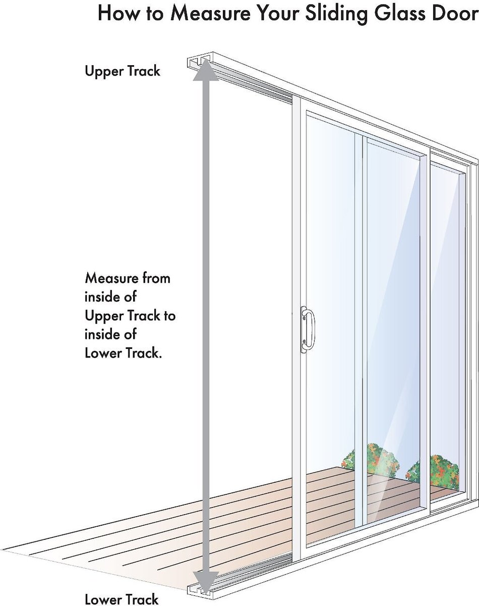 PetSafe 96-in Sliding Glass Pet Door