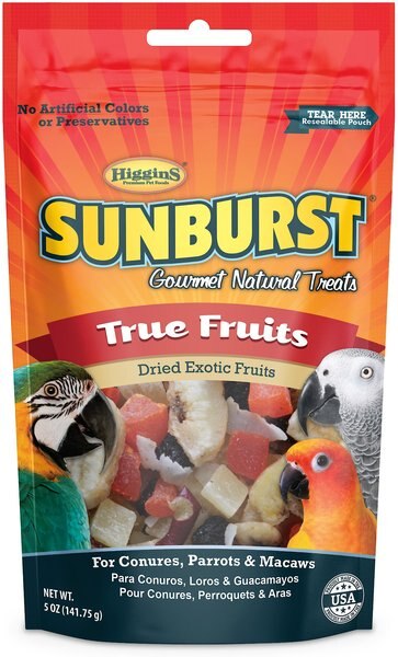 Higgins Sunburst Treats True Fruits