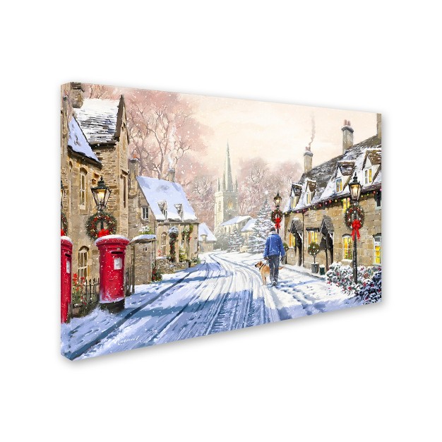 Trademark Fine Art the Macneil Studio x27 christmas Village X2 x27 Canvas Art