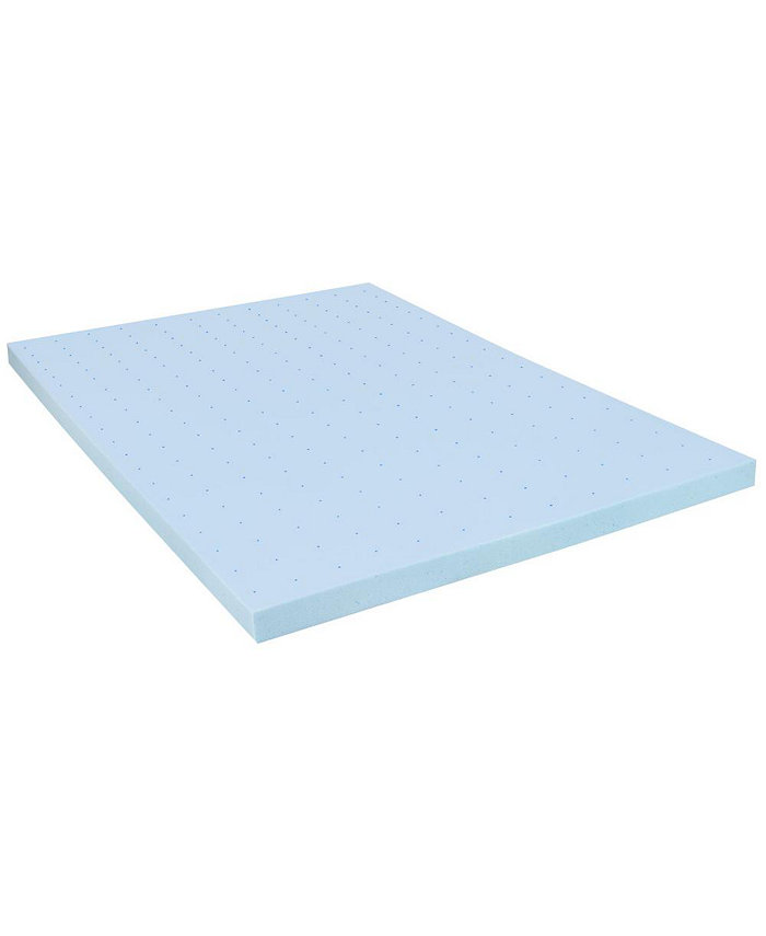 EMMA+OLIVER 3 Inch Gel Infused Cool Touch Certipur-Us Certified Memory Foam Topper - Full