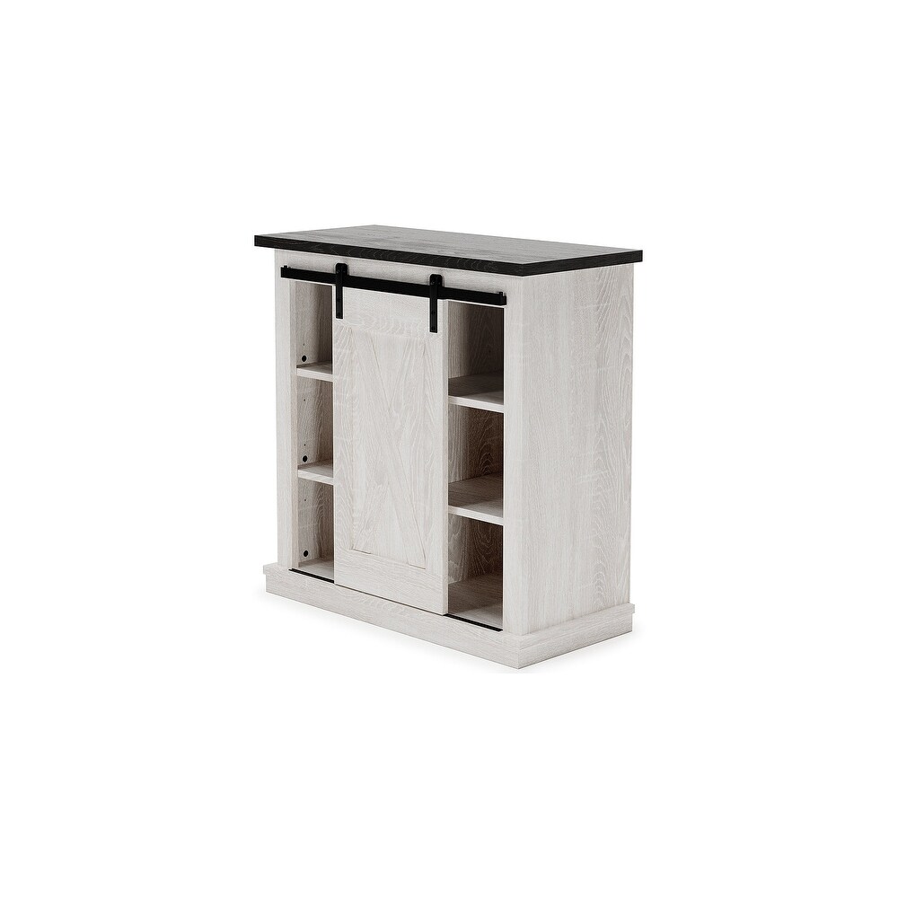 Dorrinson Antique White Accent Cabinet   32\