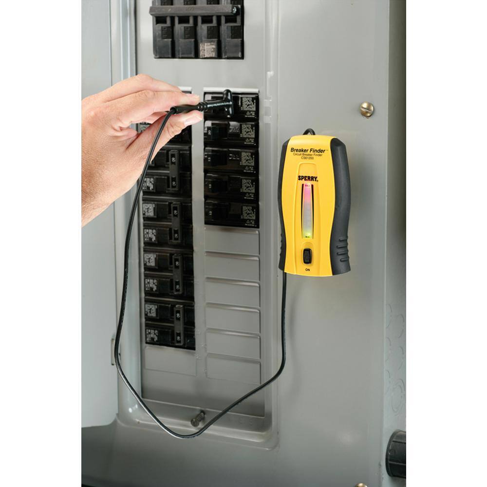 Sperry Circuit Tracker Circuit Breaker FinderLocator and GFCI Tester CS61200