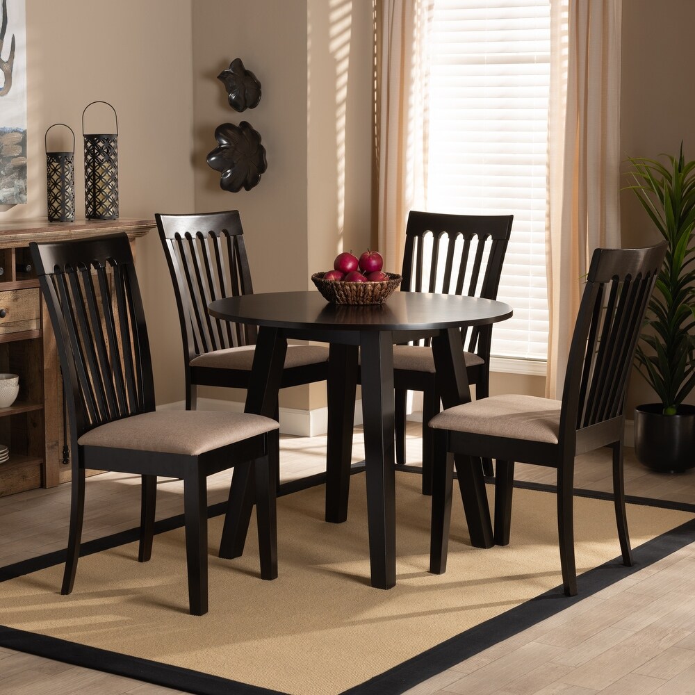 Maisie Modern and Contemporary 5 Piece Dining Set