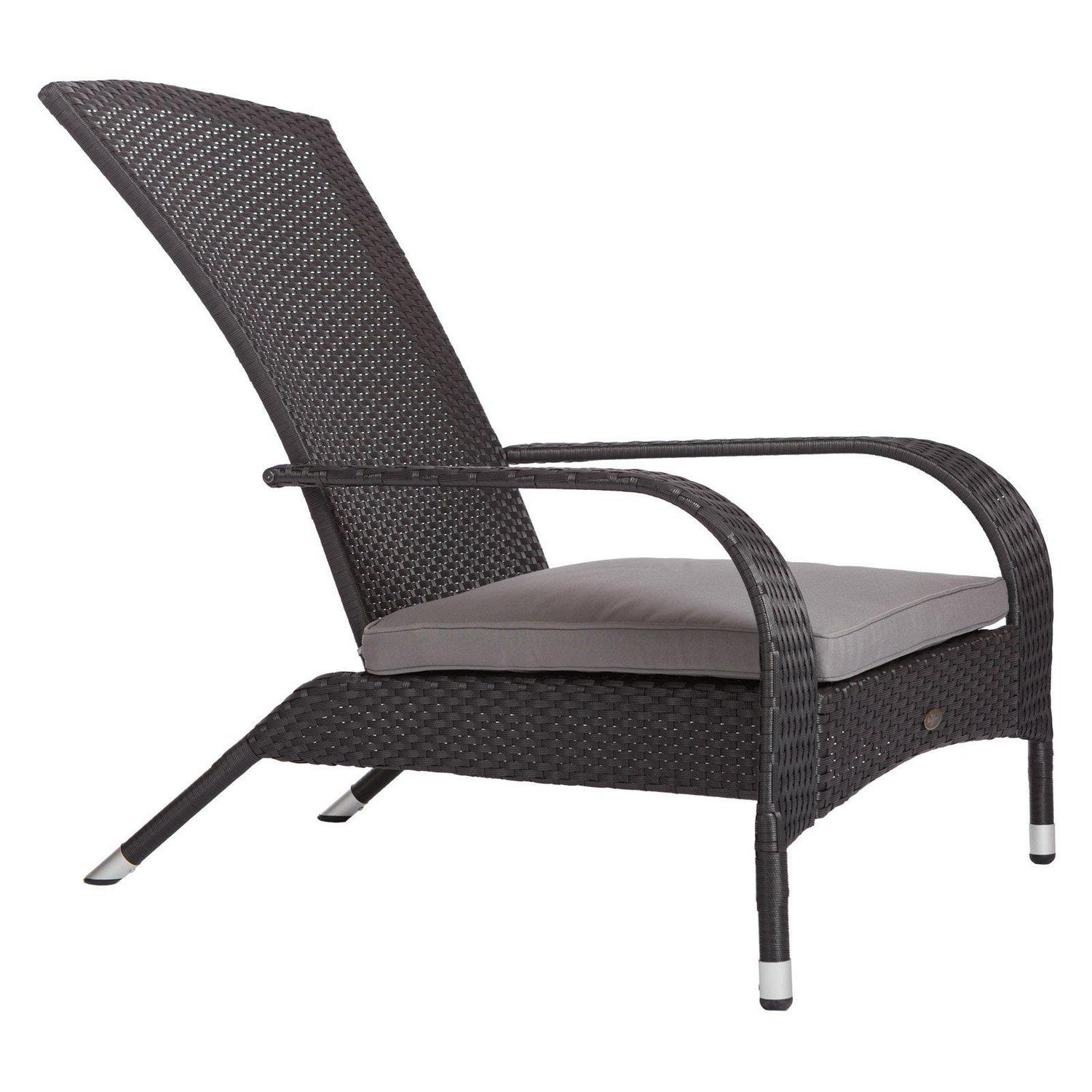 Balkene Home Black Coconino Wicker Chair