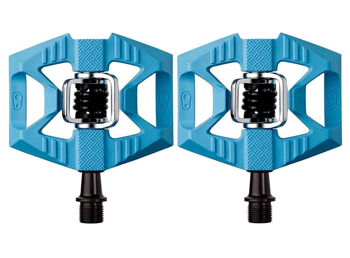 Crank Brothers Double Shot 1 Hybrid Pedals - Blue