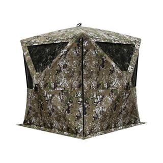 Barronett Blinds Big Cat Heavy-Duty Crater Thrive Big and Tall Hunting Blind BCHD350CT