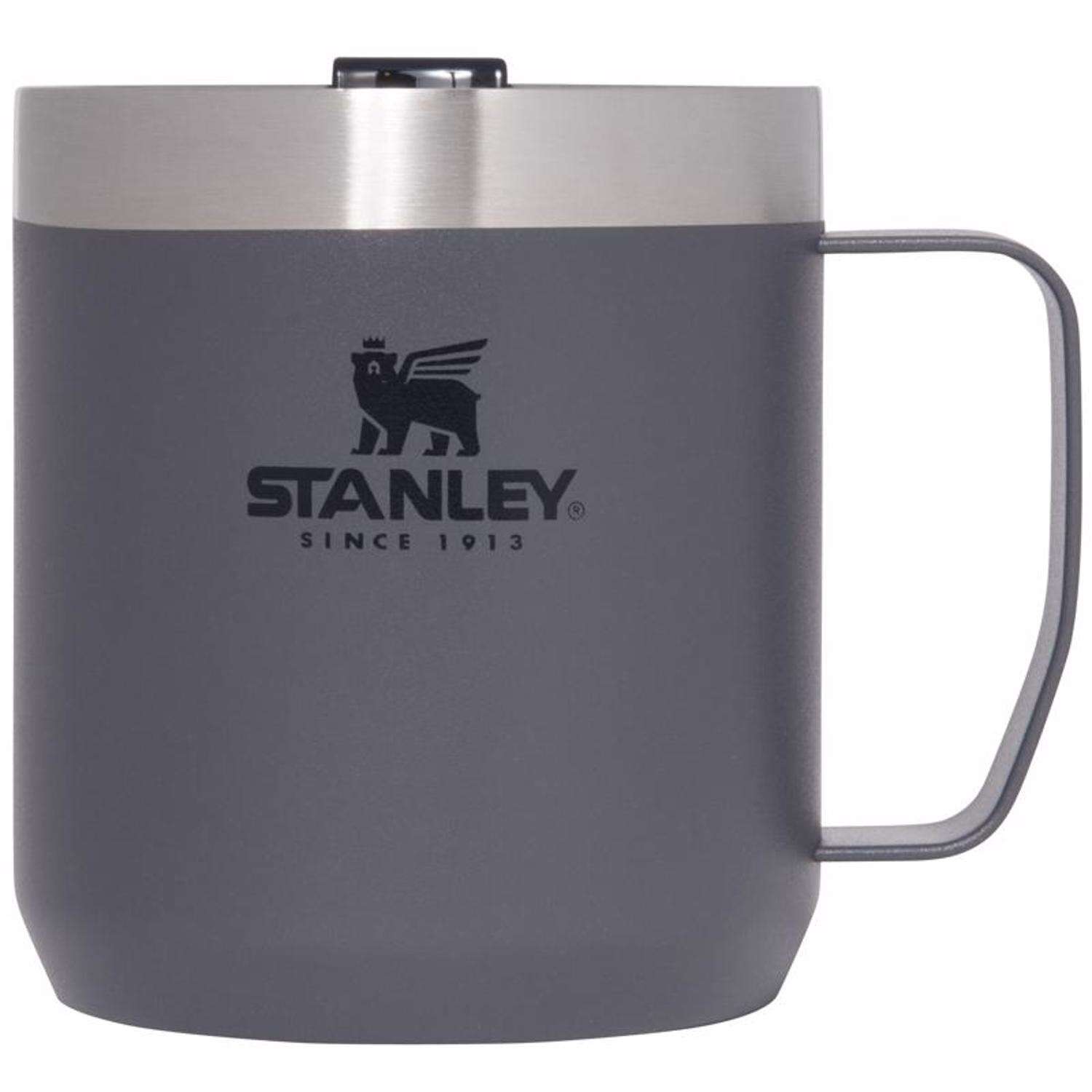 Stanley Classic 12 oz Charcoal Gray BPA Free Insulated Mug