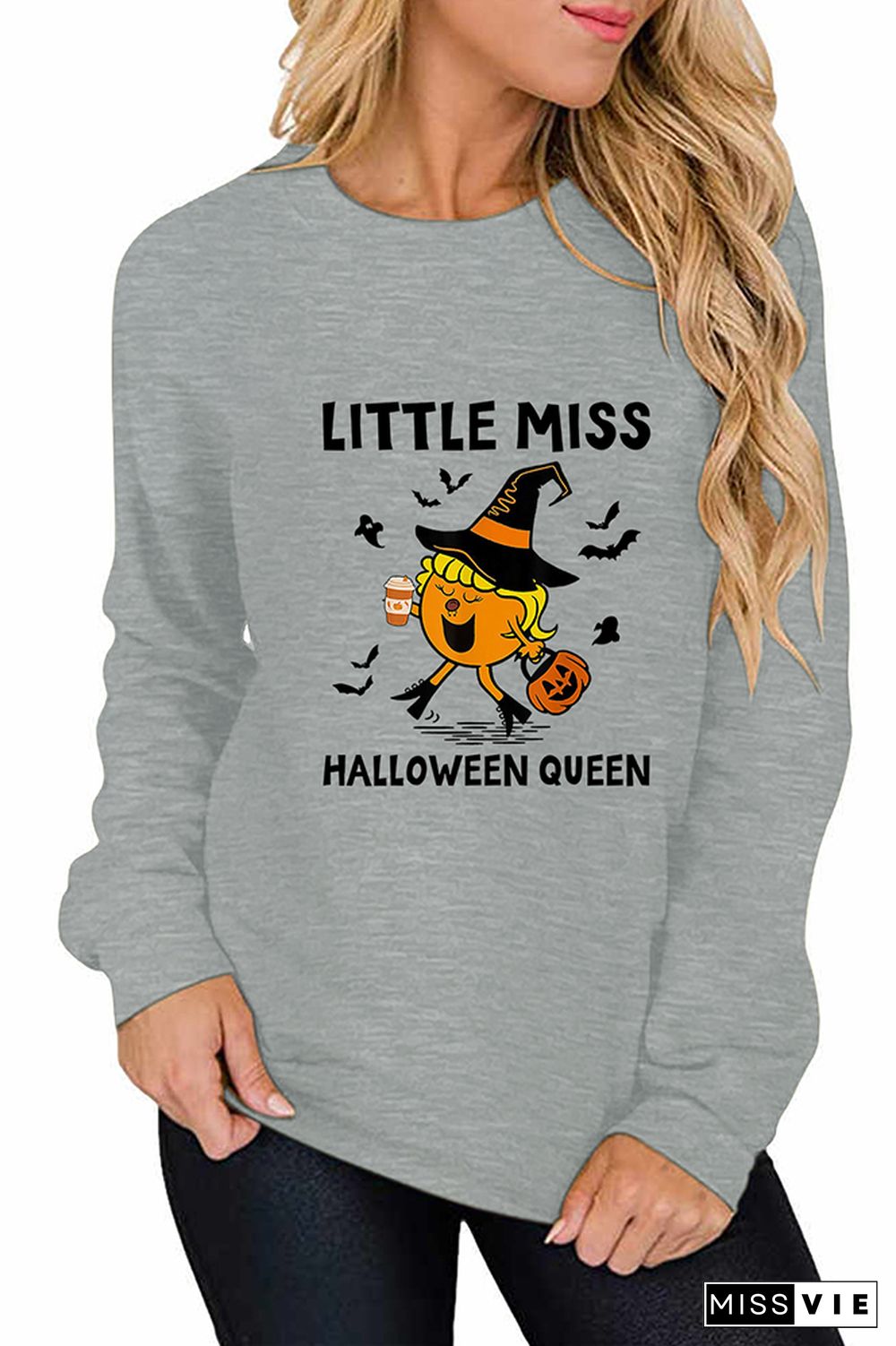 Retro Little Witch Pumpkin Halloween Nurse sweatshirt Wholesale