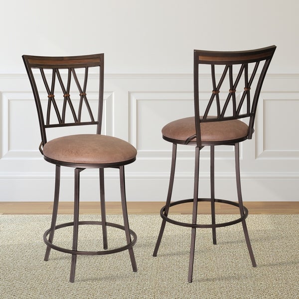 Copper Grove Simon Commercial Grade Swivel Bar Stool