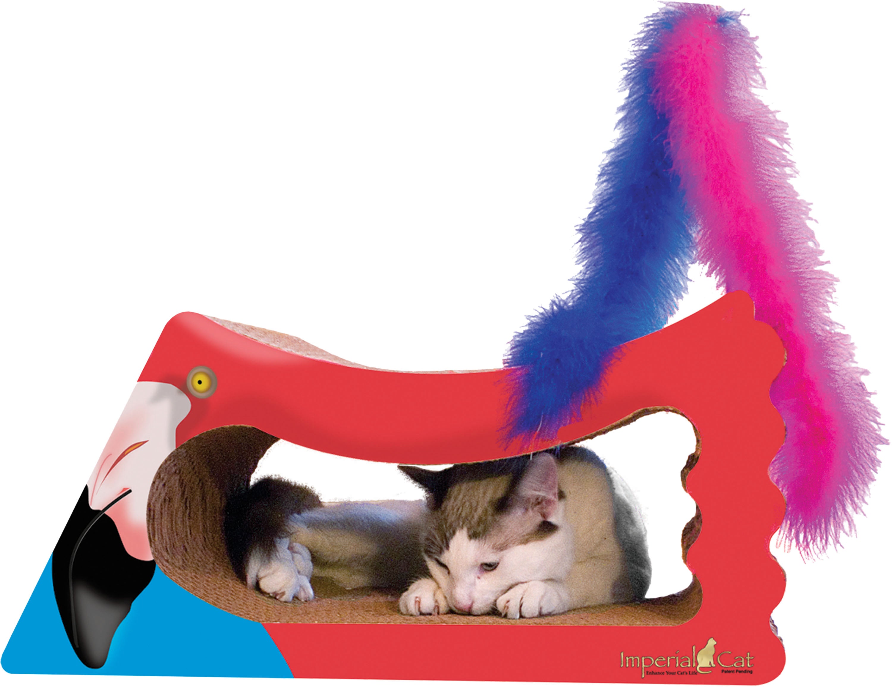 Imperial Cat Scratch 'n Shapes Fins and Feathers (2-in-1)