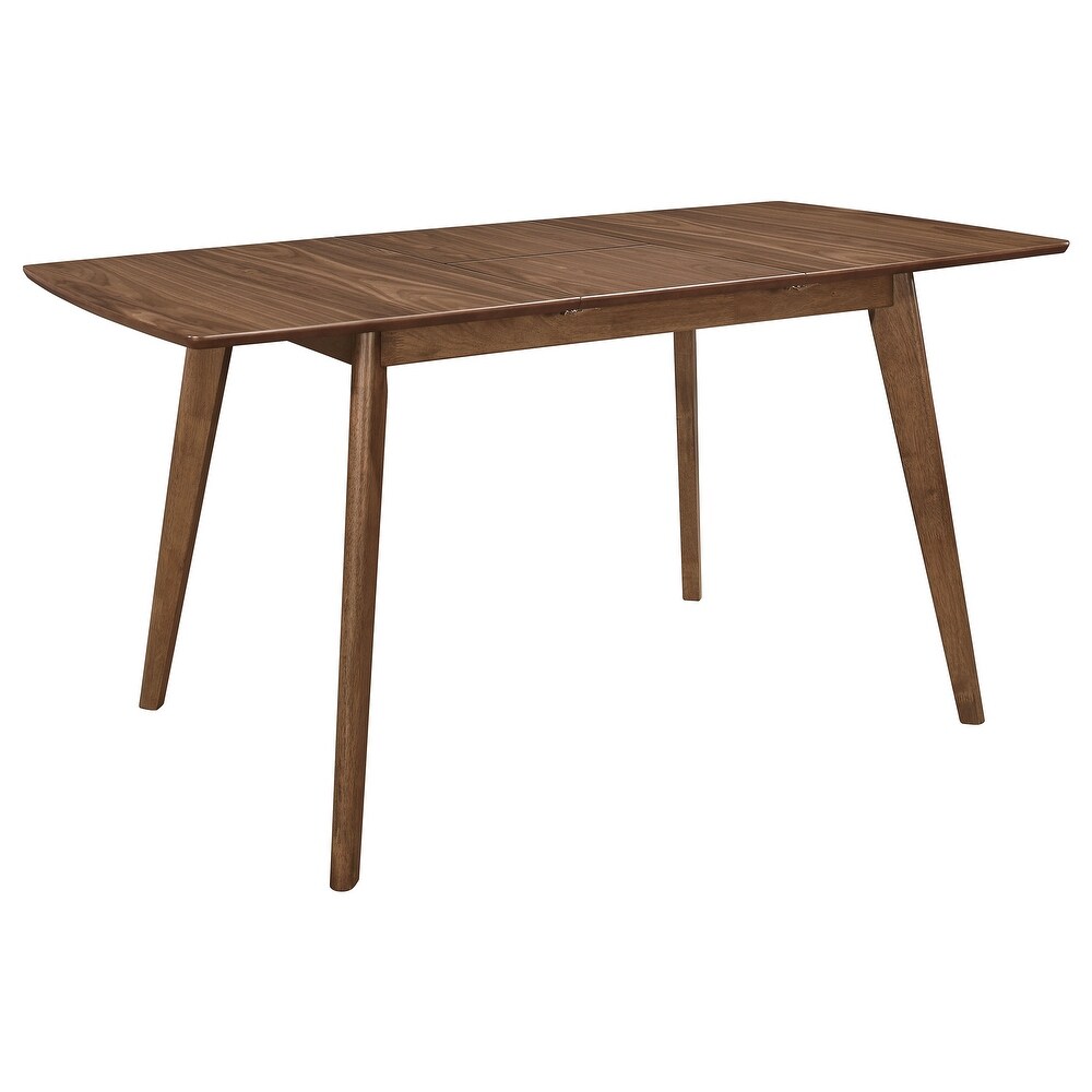 Coaster Furniture Alfredo Rectangular Dining Table Natural Walnut   47.25''   63.00'' x 31.50'' x 30.00''