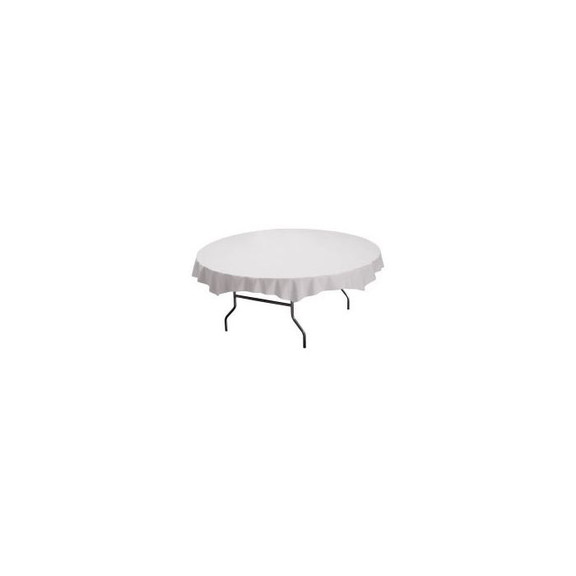 Hoffmaster 112010 Table Cover 82 Diameter  White ...