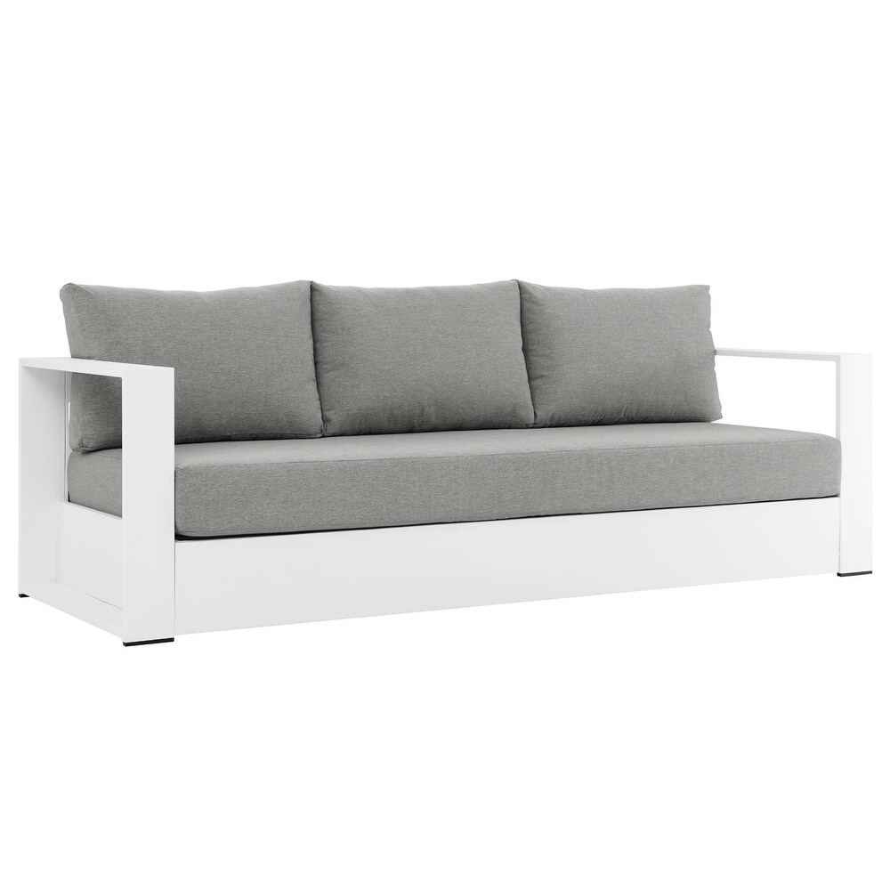 Tahoe Outdoor Aluminum 4 piece Conversation Set with Coffee Table