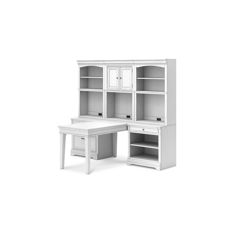 Signature Design by Ashley Kanwyn Whitewash Bookcase