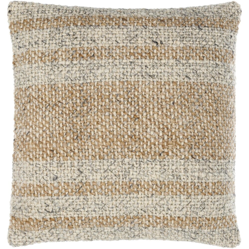 Eve Farmhouse Stripe Accent Pillow